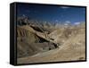 Crossing the Zanskar Mountains Near Pang, 4600M Altitude, Leh-Manali Highway, Ladakh, India-Tony Waltham-Framed Stretched Canvas