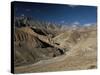 Crossing the Zanskar Mountains Near Pang, 4600M Altitude, Leh-Manali Highway, Ladakh, India-Tony Waltham-Stretched Canvas