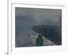 Crossing Westminster Bridge, 8am, 2014-Peter Brown-Framed Giclee Print