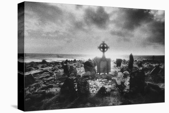 Crosspoint Cemetery, Belmullet, County Mayo, Ireland-Simon Marsden-Stretched Canvas