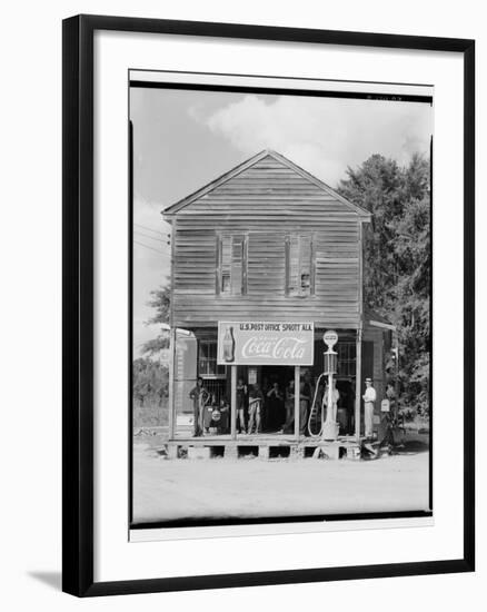 Crossroads General Store in Sprott, Alabama, 1935-36-Walker Evans-Framed Photographic Print