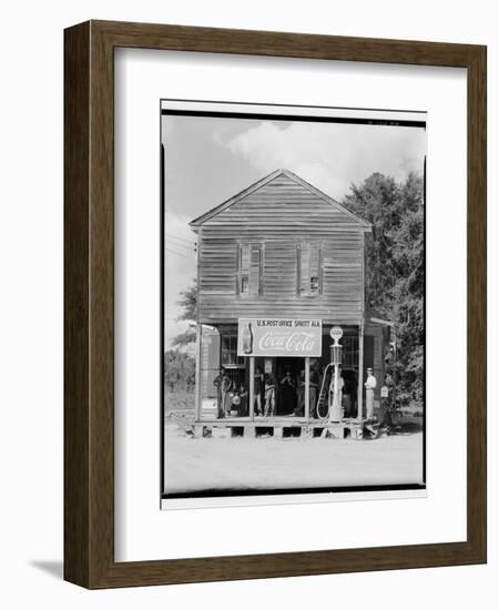 Crossroads General Store in Sprott, Alabama, 1935-36-Walker Evans-Framed Photographic Print