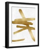 Crossroads Gold II-Ellie Roberts-Framed Art Print