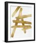 Crossroads Gold III-Ellie Roberts-Framed Art Print
