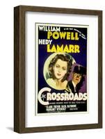 Crossroads, Hedy Lamarr, William Powell, 1942-null-Framed Photo