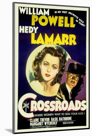 Crossroads, Hedy Lamarr, William Powell, 1942-null-Mounted Photo