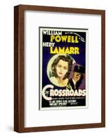 Crossroads, Hedy Lamarr, William Powell, 1942-null-Framed Photo