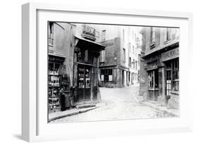 Crossroads of the Fromentel, Saint-Hilaire, Jean-De-Beauvais, Charretiere Et Mont-De-Marsan Streets-Charles Marville-Framed Giclee Print