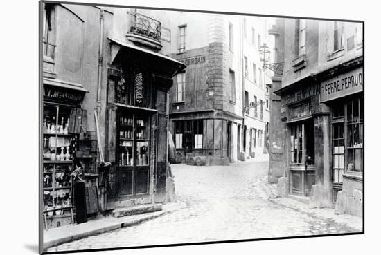 Crossroads of the Fromentel, Saint-Hilaire, Jean-De-Beauvais, Charretiere Et Mont-De-Marsan Streets-Charles Marville-Mounted Giclee Print