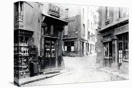 Crossroads of the Fromentel, Saint-Hilaire, Jean-De-Beauvais, Charretiere Et Mont-De-Marsan Streets-Charles Marville-Stretched Canvas