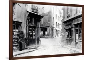 Crossroads of the Fromentel, Saint-Hilaire, Jean-De-Beauvais, Charretiere Et Mont-De-Marsan Streets-Charles Marville-Framed Giclee Print