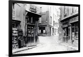 Crossroads of the Fromentel, Saint-Hilaire, Jean-De-Beauvais, Charretiere Et Mont-De-Marsan Streets-Charles Marville-Framed Giclee Print