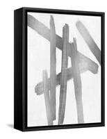 Crossroads Silver I-Ellie Roberts-Framed Stretched Canvas