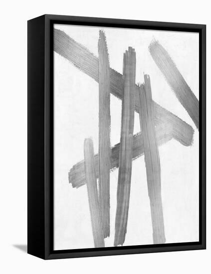 Crossroads Silver I-Ellie Roberts-Framed Stretched Canvas