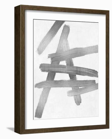 Crossroads Silver III-Ellie Roberts-Framed Art Print