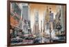 Crossroads (Times Square)-Matthew Daniels-Framed Art Print