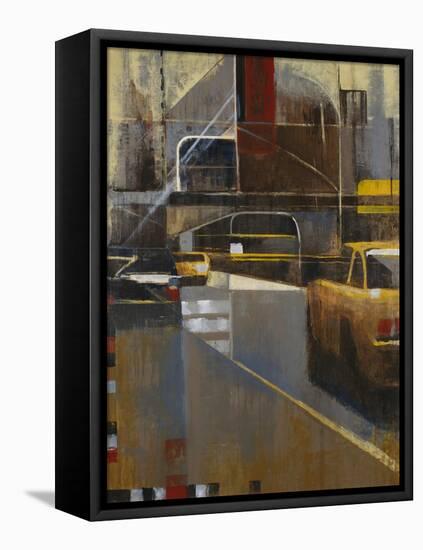 Crosstown Traffic-Liz Jardine-Framed Stretched Canvas