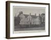 Crotta House, Where the Sirdar Spent His Boyhood-null-Framed Giclee Print