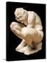 Crouching Boy-Michelangelo Buonarroti-Stretched Canvas