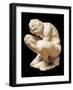 Crouching Boy-Michelangelo Buonarroti-Framed Photo