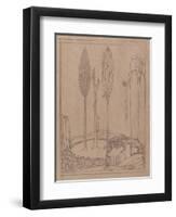 Crouching by the Marge-Charles Ricketts-Framed Giclee Print