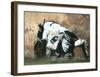 Crouching Policeman-Banksy-Framed Giclee Print