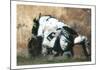 Crouching Policeman-Banksy-Mounted Giclee Print