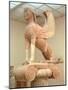 Crouching Sphinx on an Ionic Votive Column, Greek, from Naxos, circa 560 BC-null-Mounted Giclee Print