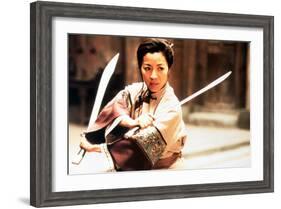 Crouching Tiger Hidden Dragon (Wu Hu Zang Long) Michelle Yeoh, 2000-null-Framed Photo