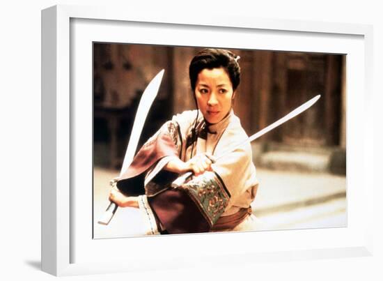 Crouching Tiger Hidden Dragon (Wu Hu Zang Long) Michelle Yeoh, 2000-null-Framed Photo