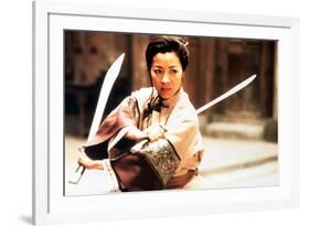 Crouching Tiger Hidden Dragon (Wu Hu Zang Long) Michelle Yeoh, 2000-null-Framed Photo