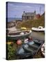 Crovie, Tiny Fishing Village, North Coast, Aberdeenshire, Scotland, United Kingdom, Europe-Patrick Dieudonne-Stretched Canvas