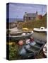 Crovie, Tiny Fishing Village, North Coast, Aberdeenshire, Scotland, United Kingdom, Europe-Patrick Dieudonne-Stretched Canvas