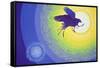 Crow, 1999-Derek Crow-Framed Stretched Canvas