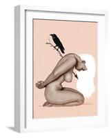 Crow and Arrow-Alexander Grahovsky-Framed Art Print