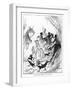 Crow and Dreams-Arthur Rackham-Framed Photographic Print