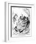 Crow and Dreams-Arthur Rackham-Framed Photographic Print