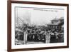 Crow Awaiting the Return of the Fleet Photograph - Norfolk, VA-Lantern Press-Framed Art Print