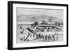 Crow Creek Indian Agency in Dakota in 1866-null-Framed Giclee Print