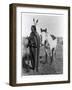 Crow Dog, C.1900 (B/W Photo)-John Alvin Anderson-Framed Giclee Print