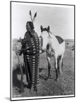 Crow Dog, C.1900 (B/W Photo)-John Alvin Anderson-Mounted Giclee Print