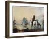 Crow Encampment, 1837-Alfred Jacob Miller-Framed Giclee Print