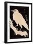 Crow in the Snow-Kyosai Kawanabe-Framed Premium Giclee Print