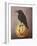 Crow on a Marble-Leah Saulnier-Framed Giclee Print