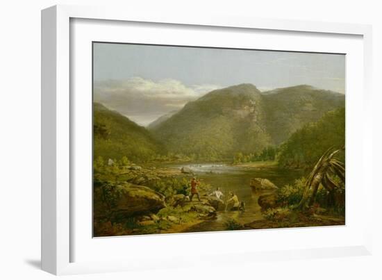 Crow's Nest, 1848-Thomas Worthington Whittredge-Framed Giclee Print