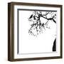 Crow Tree-artshock-Framed Art Print