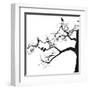 Crow Tree-artshock-Framed Art Print