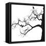 Crow Tree-artshock-Framed Stretched Canvas