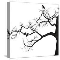 Crow Tree-artshock-Stretched Canvas