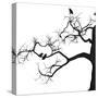 Crow Tree-artshock-Stretched Canvas